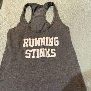 RUNNING STINKS - Workout Top